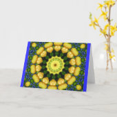 レモンの木 カード (黄色い花)