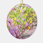 レモンの木 セラミックオーナメント (左)