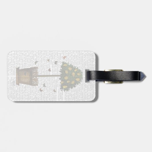 レモンの木 ラゲッジタグ (裏面横)