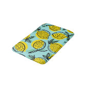 レモンの果実：夏のヴィンテージ模様。 バスマット (アングル)