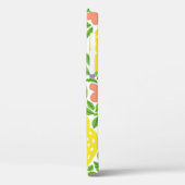 レモンの果物の柄。夏の縫い目の無いパター Case-Mate iPhoneケース (裏面 / 左)