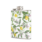 レモンの枝と白い果実 フラスク (左)