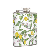 レモンの枝と白い果実 フラスク (右)
