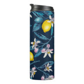 レモンの枝と花と青の果実 タンブラー (回転右)