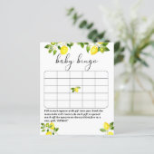 レモンの枝と青モザイク赤ちゃんシャワービンゴガム (スタンド正面)