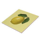 レモンの植物性~キッチン~任意の色の背景 タイル (側面)