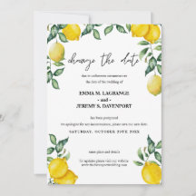 レモンの結婚式の日程変更