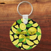 レモンの背景 キーホルダー (裏面)