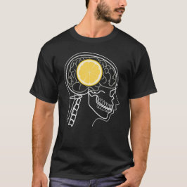 レモンの脳X線デザイン Tシャツ