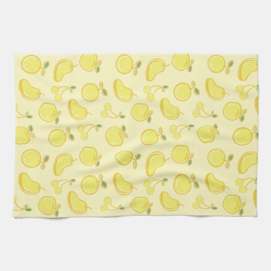 レモンの良さ キッチンタオル (横)