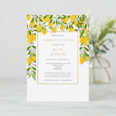 レモンの花の追悼式 生の喜びを祝う 招待状 (スタンド正面)