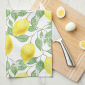レモンの花 キッチンタオル (四つ折り)