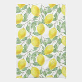 レモンの花 キッチンタオル