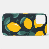 レモンの花、ヴィンテージ夏の風合い。 Case-Mate iPhoneケース (裏面 (横))