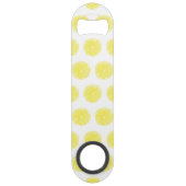 レモンの薄切りパターンデザイン スピード栓抜き (裏面)