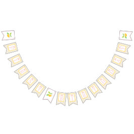 レモンの誕生日グランドミレニアルバンティングバナー バンティングフラッグ