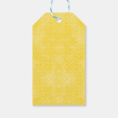 レモンをテーマにしたベビーシャワーメッセージカード ギフトタグ (裏面)