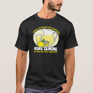 レモンを作る Tシャツ