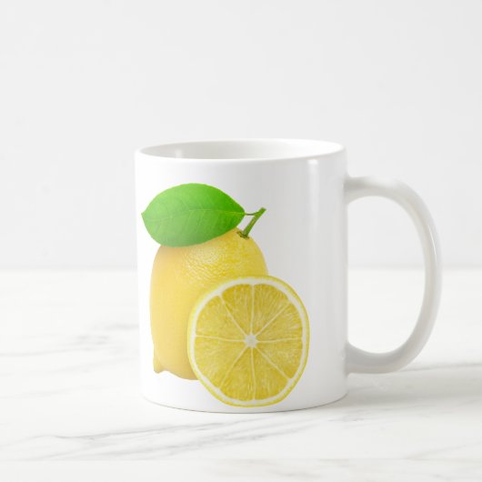 レモンを切る コーヒーマグカップ (右)