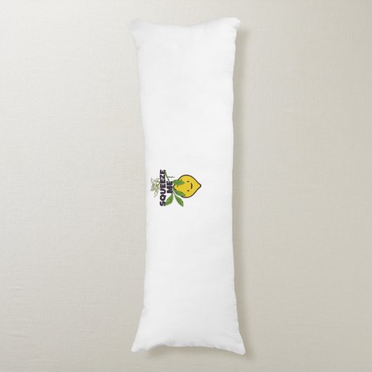 レモンを絞っておもしろいくれ ボディピロー (正面縦)