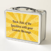 レモンアイスクリームスティックメタルランチボックス メタルランチボックス (裏面)