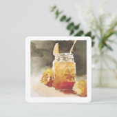 レモンアイスティーグリーティングカード シーズンカード (スタンド正面)