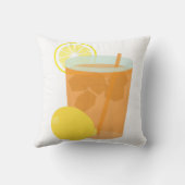 レモンアイスティー クッション (裏面)