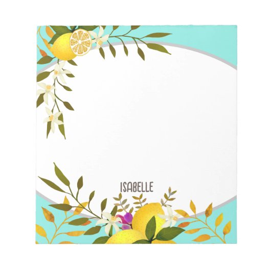 レモンアクア ノートパッド (正面)