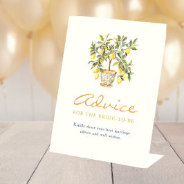 レモンアドバイス標識 台座サイン