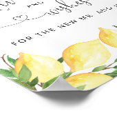 レモンアドバイス花嫁と願い ポスター (角)