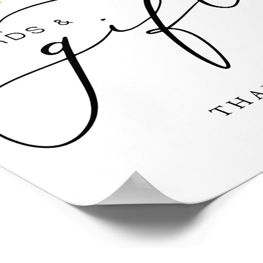 レモンアマルフィ書道カード&ギフト結婚ズサイン ポスター (角)