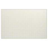 レモンイエローの白水玉模様 ファブリック (ファットクウォーター)