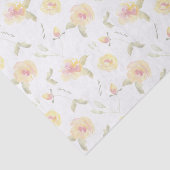 レモンイエローウォーターの花 薄葉紙 (詳細)