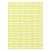 レモンイエロークリンクルクッキーベイクセールベーカリー テーブルクロス (正面)