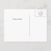 レモンイエローバードの結婚式 Save the Date 案内ポストカード (裏面)