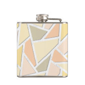 レモンイエローモザイクパターン フラスク (裏面)