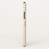 レモンイエローモザイクパターン Case-Mate iPhoneケース (裏面/右)