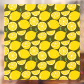 レモンイエローモダンおもしろいかわいい ウィンドウサイン (シート2)