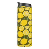 レモンイエローモダンおもしろいかわいい タンブラー (回転右)