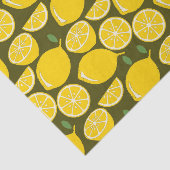 レモンイエローモダンおもしろいかわいい 薄葉紙 (詳細)