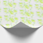 レモンイエローラブアーズ ラッピングペーパー (角)