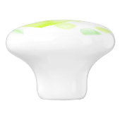 レモンイエローラブハート セラミックノブ (側面)