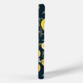 レモンイエローリーフパターン Case-Mate iPhoneケース (裏面 / 右)