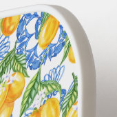 レモンイタリアンプリントクラシックアマルフィ海岸 ピックルボールラケット (左詳細)