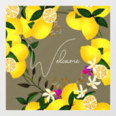 レモンウェルカムウィンドウ ウィンドウサイン (シート)