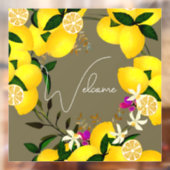 レモンウェルカムウィンドウ ウィンドウサイン (シート2)