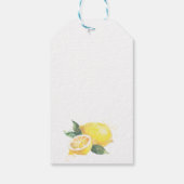 レモンウォーターカラーサンキュー ギフトタグ (裏面)