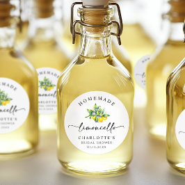 レモンウォーターカラーリモンチェロ ラウンドシール