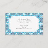 レモンウォーターカラー名刺 名刺 (裏面)