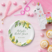 レモンウォーターカラー特別イベント ペーパープレート (パーティー)